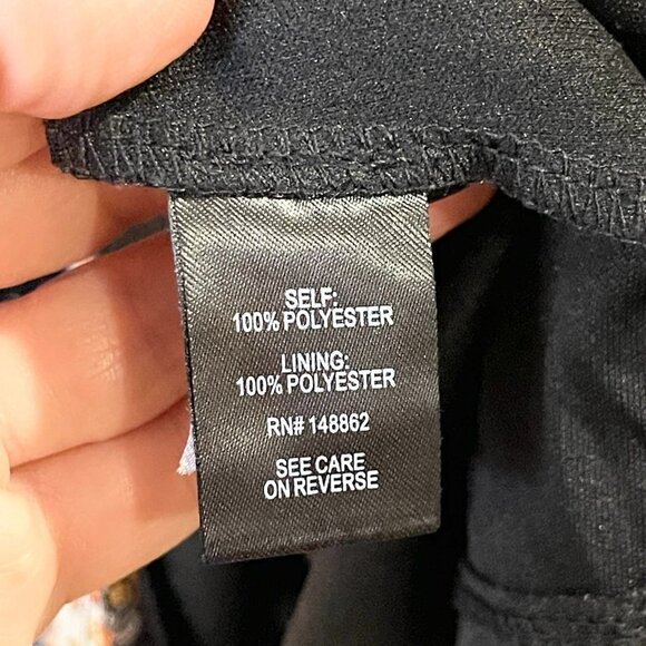 Torrid Bandana Floral Print Cold Shoulder Black Boho Ruffl Chiffon Dress Plus 4X - Picture 7 of 8